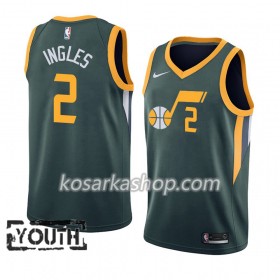 Dres Utah Jazz Joe Ingles 2 Nike 2018-19 Zelena Swingman - Dječji